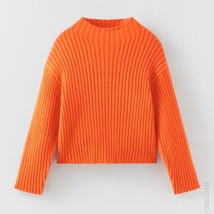 Zara Ribbed Knit Sweater